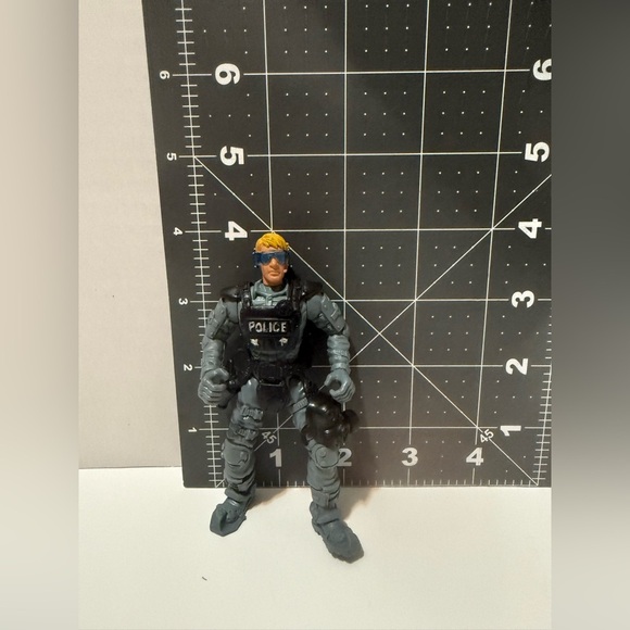 Chap Mei Police Force SWAT Action Figure Only 4” - Picture 7 of 7